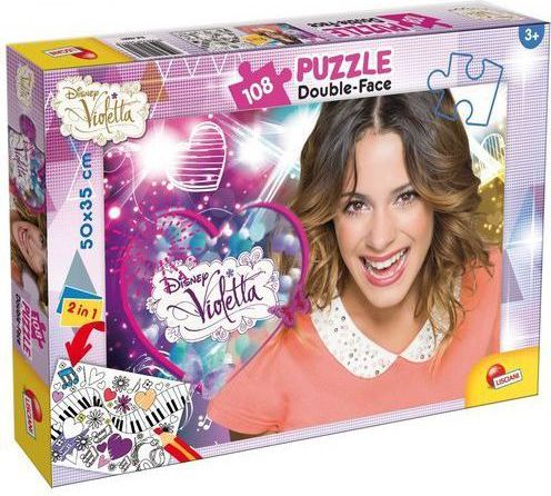 Bild av Dante LISCIANI Double-sided puzzle 108el. Violetta