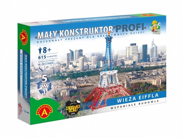 Alexander the little constructor Eiffel Tower (017014)