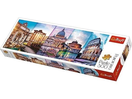 TREFL 500 PCS Panoram Travel to the Italy