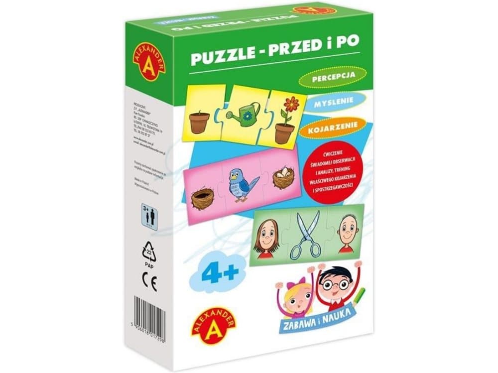 Alexander Puzzle Before and After - Fun and Learning (1841)