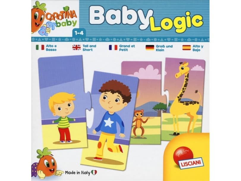 Lisciani Carotina Baby Logic Alto E Basso, Gutt/Jente, 3 år
