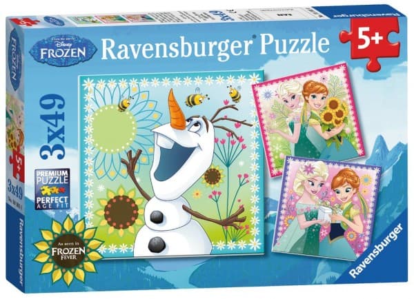 Tm Toys Puzzle Frozen Ice Rush 3x49