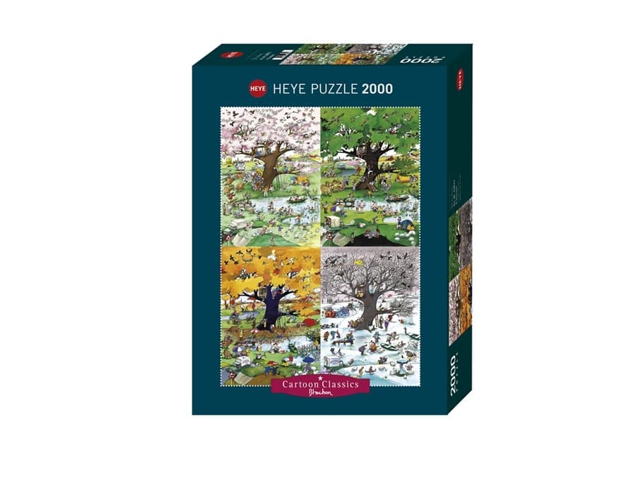 Heye Puzzle 2,000 pieces - Four Seasons