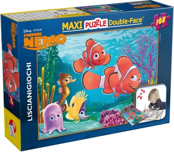 Lisciani Double-sided puzzle MAXI 108 Nemo - 304-31726