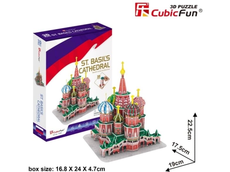 Cubicfun Puzzle 3D St. Piotra 46 items (GXP-606535)