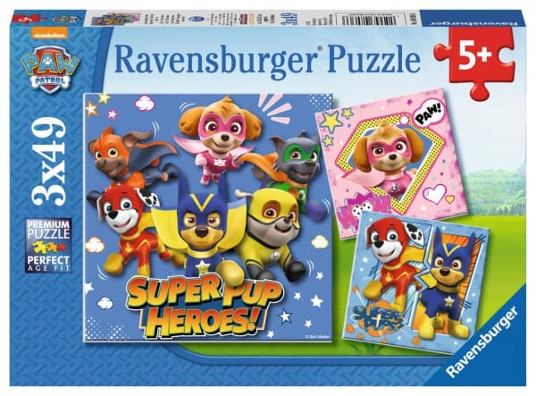 3x49 PCS. Paw Patrol