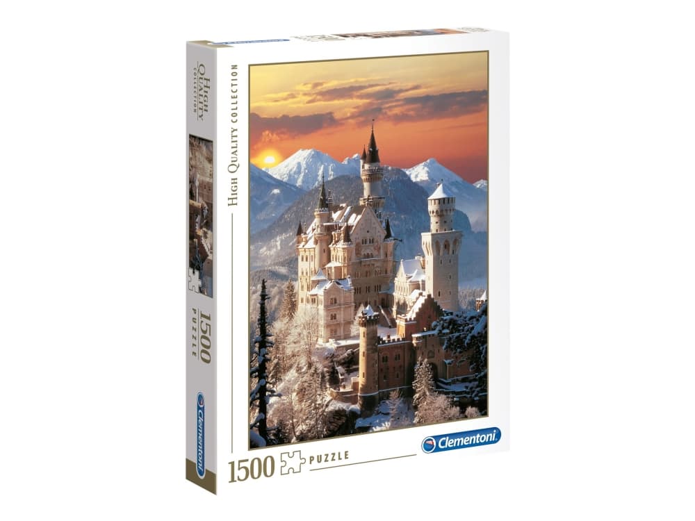 Clementoni High Quality Collection - Neuschwanstein - pussel - 1500 delar
