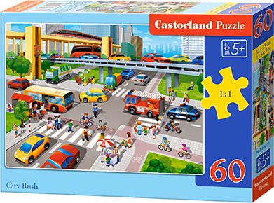 Bild av Castorland City Rush, Pussel, Stad, Barn, Pojke/flicka, 5 År, 320 mm