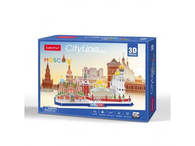 CUBICFUN 3D puzzle City line Moscow