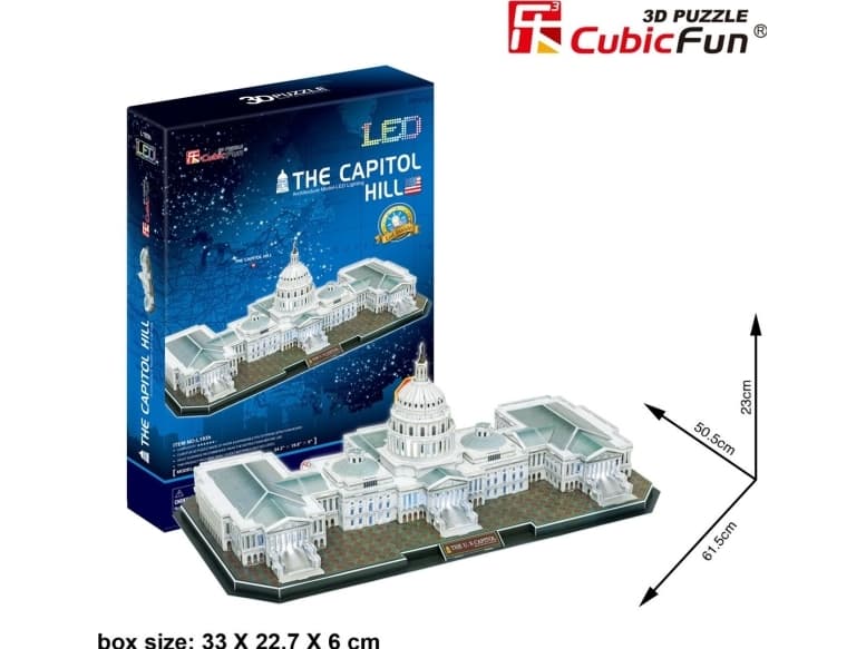 Dante Puzzle 3D LED Capitol - (306-20511)
