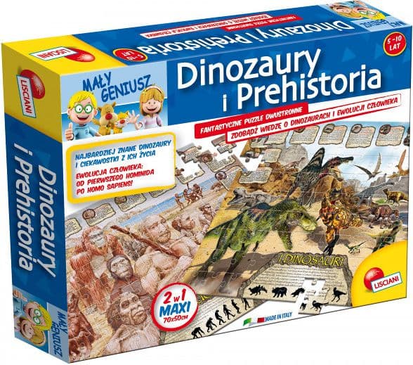 Lisciani LISCIANIGIOCHI Geopuzzle Dinosaurs - 50789