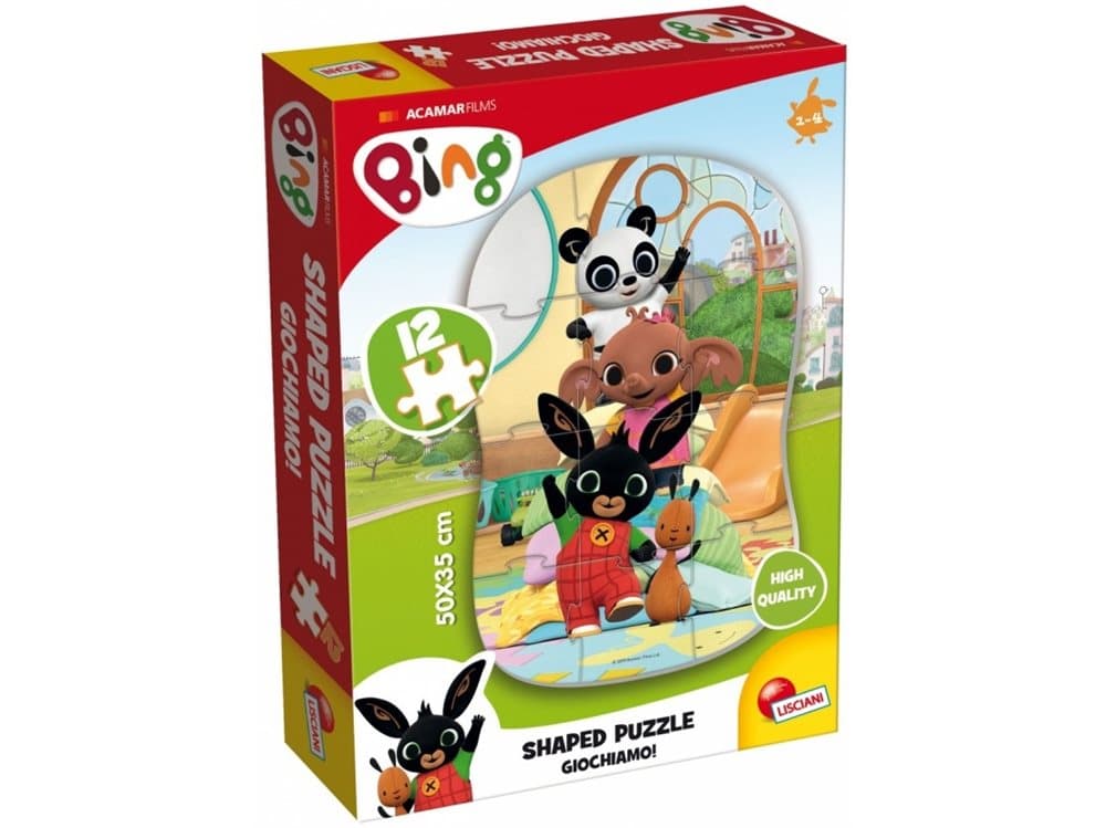 Lisciani Shaped Puzzle Bing