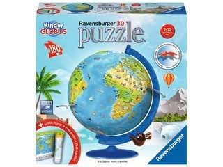 Ravensburger 00.011.160, 180 stykker, Verden, 7 år, 12 år, Barn og voksne, 20 cm
