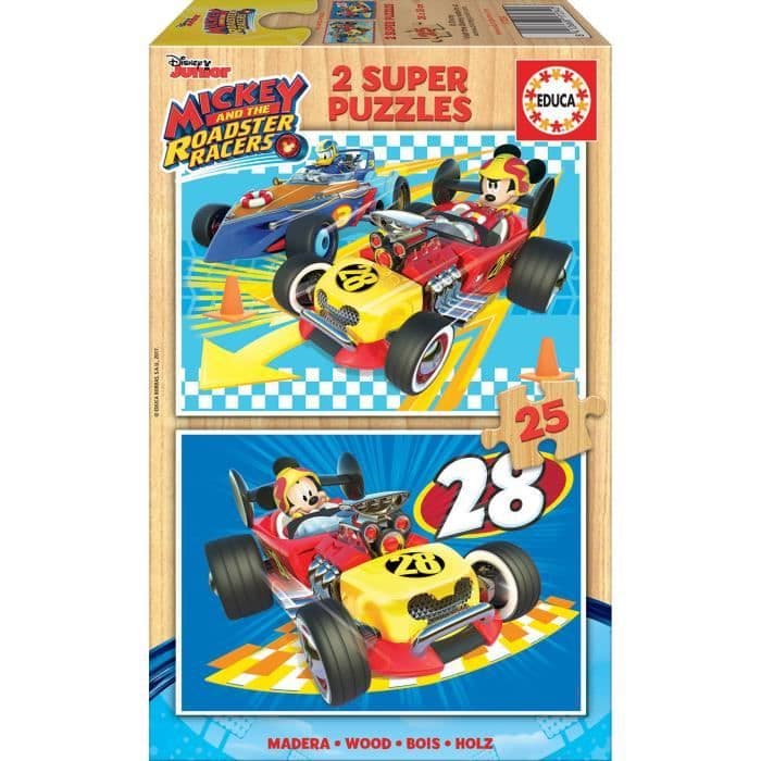 EDUCA Mickey Puzzle 2x25 stk