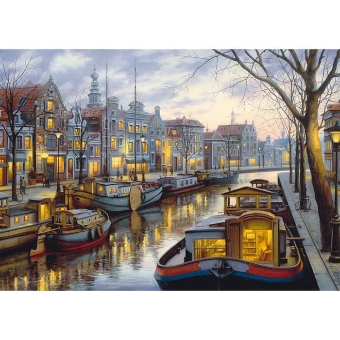 SCHMIDT SPIELE Jevgeny Lushpin -pelisäteily kanavan kautta - 1000 kappaletta