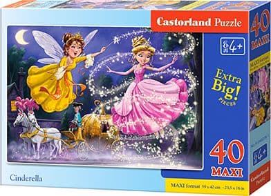 Castorland Puzzle Cinderella 40 maxi elements