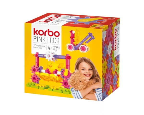 Korbo Pink 110, Växelsats, Flicka, 110 styck