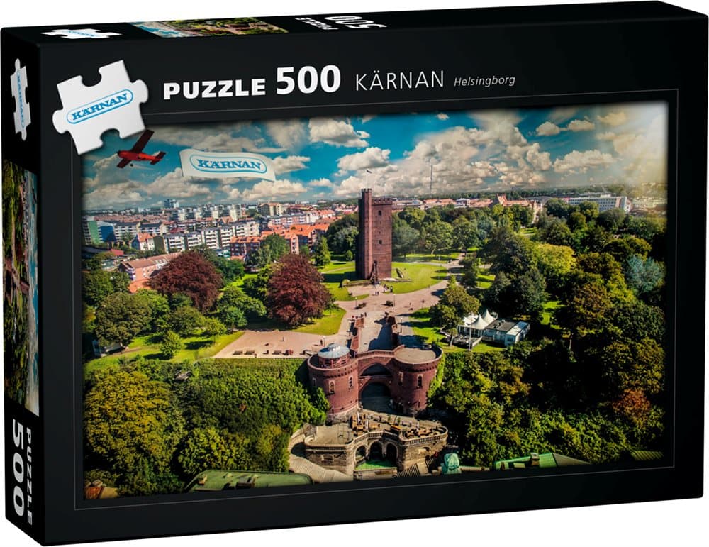 Kärnan, Helsingborg, Pussel, 500 bitar, Egmont Kärnan