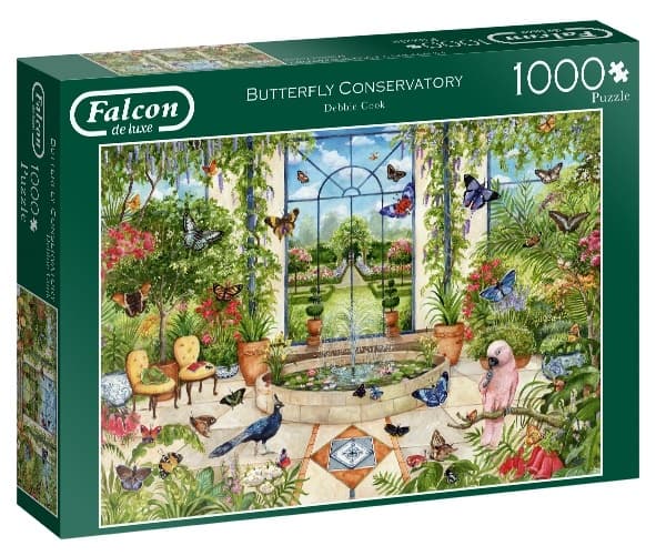 Butterfly Conservatory, Palapeli, 1000 palaa, Falcon