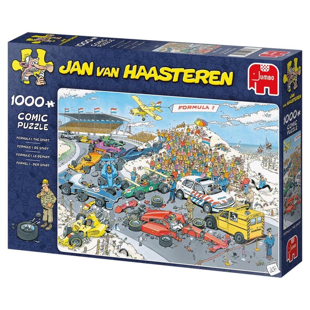 Jan van Haasteren, Formule 1, The Start, Palapeli, 1000 palaa