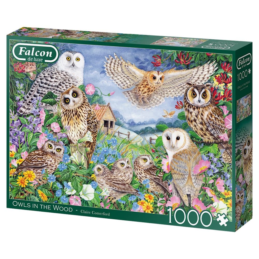 Owls in the Wood, Palapeli, 1000 palaa, Falcon