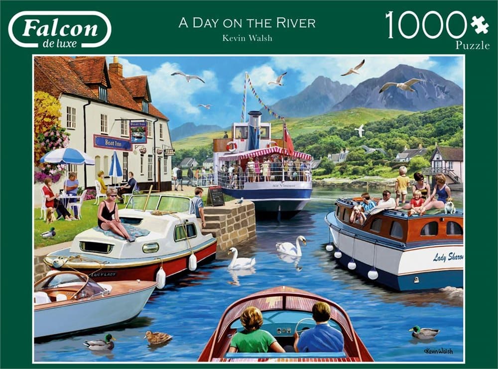 A Day on the River, Palapeli, 1000 palaa, Falcon