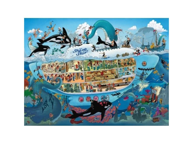 Heye Puzzle 1500 pcs. Submarine Fun