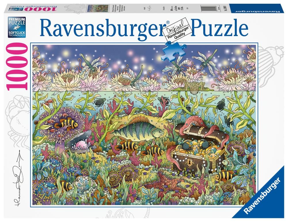 Underwater Kingdom at Dusk, Palapeli, 1000 palaa, Ravensburger