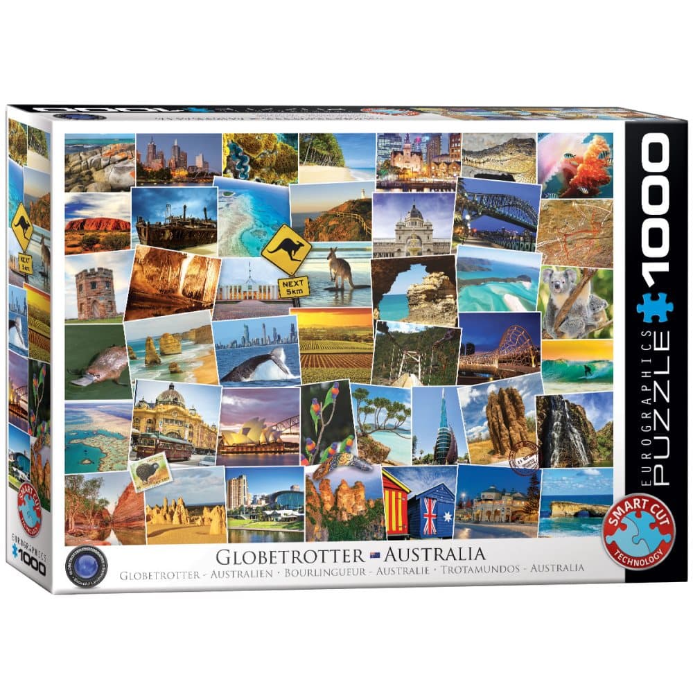 Globetroter - Australia, Pussel, 1000 bitar, Eurographics