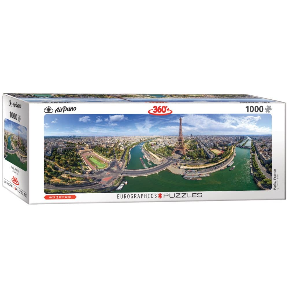 Paris France, Panorama Palapeli, 1000 palaa, Eurographics