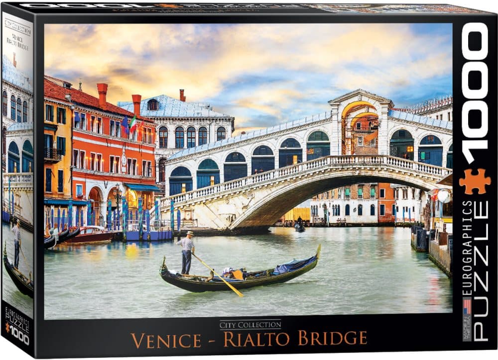 Venice, The Grand Canal, Palapeli, 1000 palaa, Eurographics