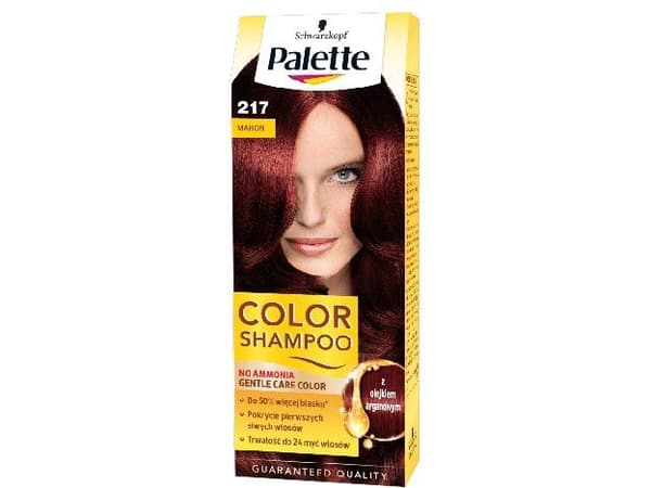 Palette Palette Color Shampoo Coloring shampoo No. 217 Mahogany 1op. - 68 160 450