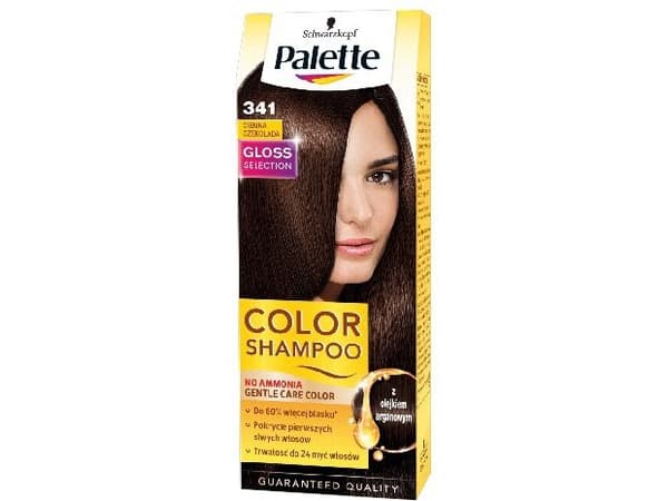 Palette Color Shampoo Coloring no. 341 Dark Chocolate