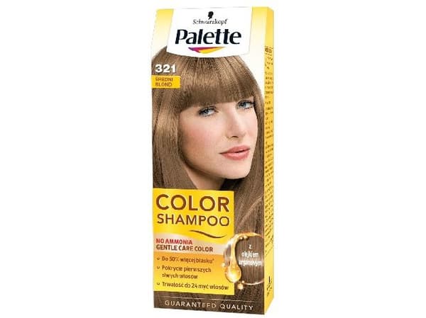 Palette Palette Color Shampoo Coloring shampoo no. 321 Medium Blond 1op. - 68173009