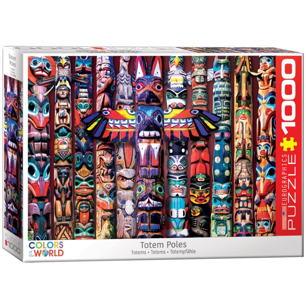 Canadian Totem Poles, Puslespill, 1000 biter, Eurographics