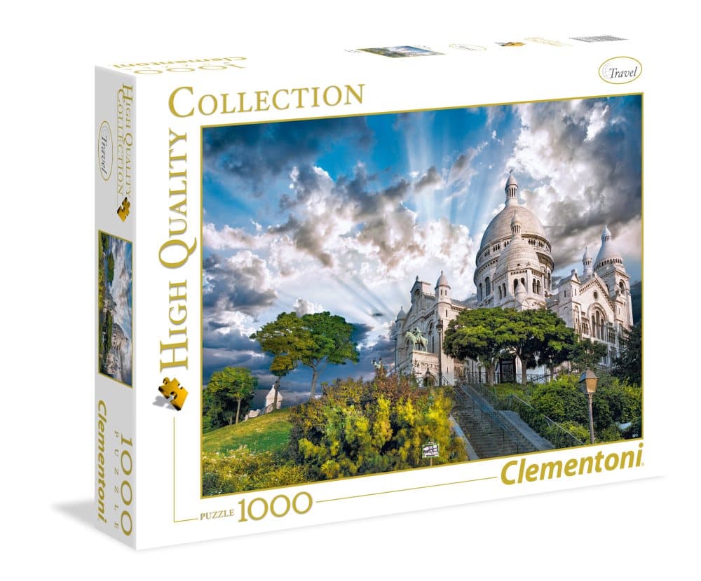Montmartre, Palapeli, 1000 palaa, Clementoni