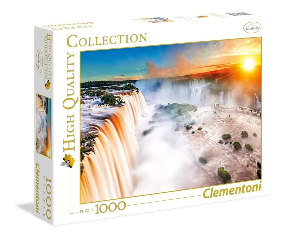 Palapeli HQC Waterfall, 1000 palaa, Clementoni