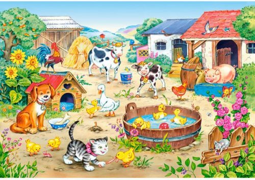 Bild av Castorland Farm 60 pcs, Pussel, Tecknade serier, Barn, Pojke/flicka, 5 År, inomhus