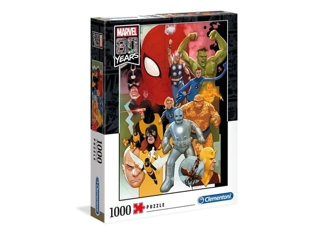 Clementoni High Quality Collection - Marvel 80th Anniversary - puslespill - 1000 deler