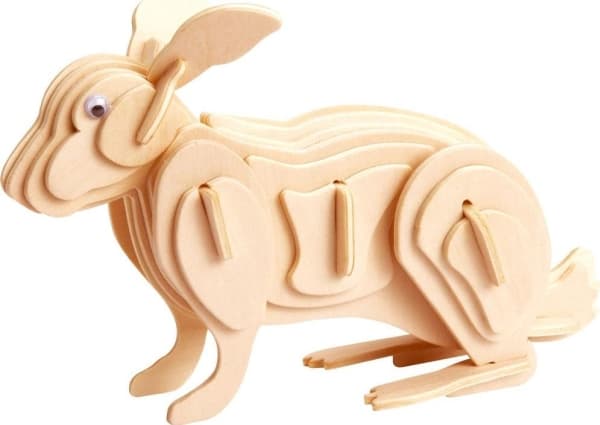 G3 Gepetto wooden puzzle - Rabbit G3