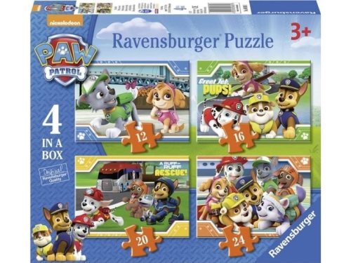 Bild av Ravensburger Paw Patrol, Pussel, Tecknade serier, Barn, 3 År, 200 mm, 240 mm