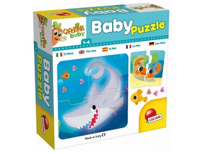 Lisciani Carotina Baby Puzzle Havsdjur 80069 LISCIANI