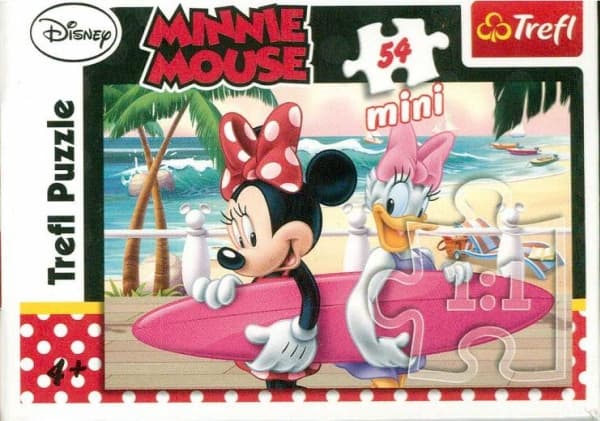 Trefl 19475, Puslespill, Tegneserier, Barn, Jente, 4 år, Minnie Mouse