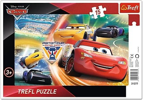 Trefl Puzzle 15 pieces Frame Cars Fight for victory