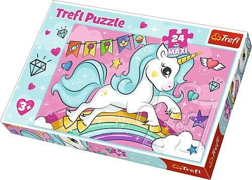 Trefl Puzzle 24 pieces Maxi - Sweet Unicorn