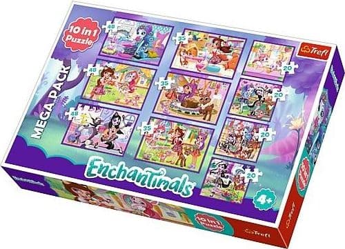 Trefl Puzzle 10in1 The Adventures of Enchantimals