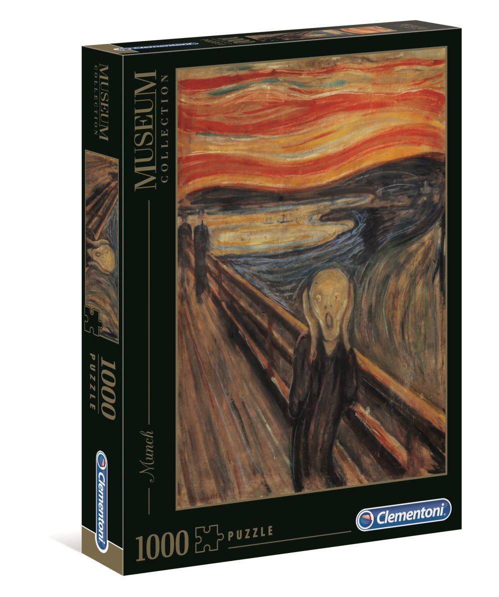 Munch The Scream Puslespill 1000 biter Clementoni
