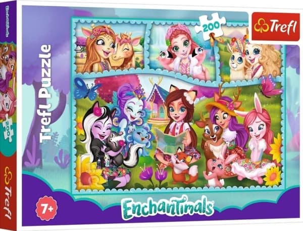 Trefl Puzzle 200 The amazing world of Enchantimals