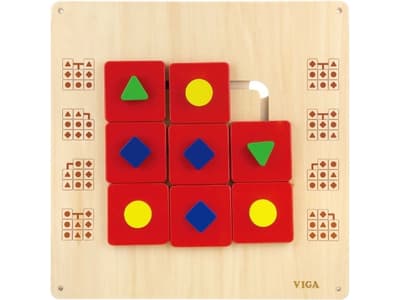 Viga Wall puzzle - Shapes motor board