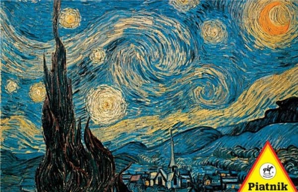 Piatnik Van Gogh, Starry Night, 1000 stykker (77805)